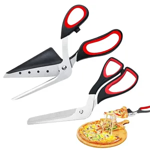 Forbici professionali per <span class=keywords><strong>Pizza</strong></span> con lama affilata in acciaio inossidabile per alimenti e impugnatura morbida strumenti per affettare spatole per <span class=keywords><strong>Pizza</strong></span> - Product Image 1