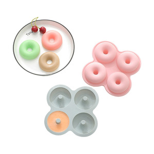 HY Donut Mold Silicone Donut Pan Ring Shape <span class=keywords><strong>Molde</strong></span> <span class=keywords><strong>para</strong></span> hornear <span class=keywords><strong>para</strong></span> Cake Muffin Biscuit Bagels - Product Image 4