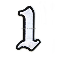 Nouveau design, faible MOQ, patch brodé pour sweat-shirt