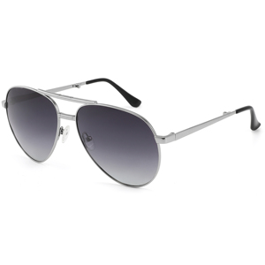 Gafas de Sol de Piloto Unisex, Montura Ovalada de Metal, Lentes Degradadas, 100% Protección UV para Adultos, Uso en Exteriores - Product Image 4