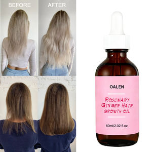 Huile de croissance capillaire à formule concentrée biologique gingembre et <span class=keywords><strong>romarin</strong></span>, marque privée, vente chaude, vente en gros, soin capillaire, prévention de la perte de cheveux - Product Image 6