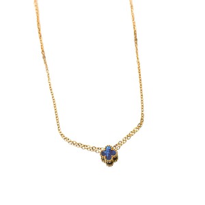 Collar con Colgante <span class=keywords><strong>de</strong></span> Trébol <span class=keywords><strong>de</strong></span> Cuatro <span class=keywords><strong>Hojas</strong></span> <span class=keywords><strong>de</strong></span> Circonio, Moderno, Hipoalergénico, <span class=keywords><strong>de</strong></span> Acero Inoxidable, Impermeable, con Cadena <span class=keywords><strong>de</strong></span> Cuerda para Mujer - Product Image 5