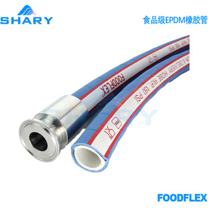 Tuyau en caoutchouc alimentaire Foodflex 12 pouces EPDM bleu pour bière, boissons et produits chimiques quotidiens - Product Image 5