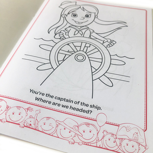 Livre d'images à colorier personnalisé pour enfants, impression de livres de <span class=keywords><strong>dessin</strong></span> de haute qualité pour enfants, anglais éducatif - Product Image 6