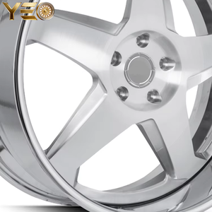 Jantes en alliage d'aluminium personnalisées à 5 branches de style rivet, entraxe 5x127, compatibles Chevrolet Suburban Tahoe, 5x5 Billet Chevy OBS - Product Image 4