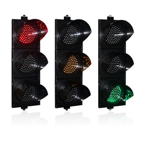 <span class=keywords><strong>Feu</strong></span> de signalisation à led <span class=keywords><strong>tricolore</strong></span> intelligent de 200mm pour véhicule - Product Image 2