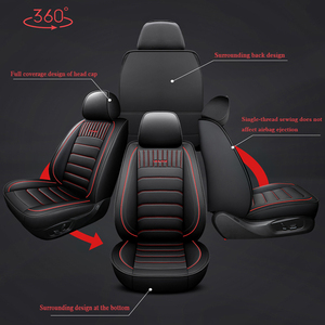 Funda de cuero para asiento de coche personalizada universal al por mayor funda de asiento de coche - Product Image 3