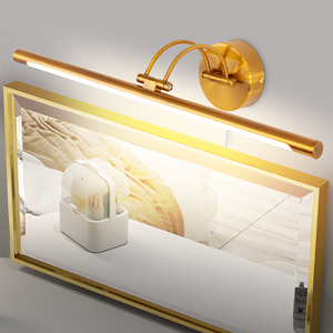 Lámpara de Pared Moderna para Baño, Estilo Hotel, Color Latón, Precio de Fábrica - Product Image 2