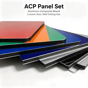 Vente d'usine - Échantillon de panneau composite en aluminium Alucobond ACM ACP moderne, antistatique, double face, 8 mm - Product Image 2