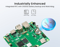 Raspberry Pi 5 Série CM4102008 Processeur Quad-core 64 bits 1,5 GHz 2 Go de RAM 8 Go EMMC Décodage matériel 4Kp60 Gigabit Ethernet SMD IA