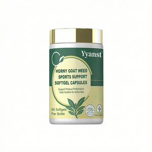 Horny Goat Weed Sports Support Softgel 800mg 90pcs Suplemento Herbal Energético para Hombres Activos, Entrenamiento y Actividad Diaria - Product Image 1