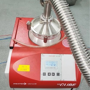 ปั๊มสุญญากาศ Pfeiffer HiCube 700 ขนาด 60 มม. พร้อมท่อส่งก๊าซ ปั๊มเหล็กหล่อ มอเตอร์สามเฟส - Product Image 2