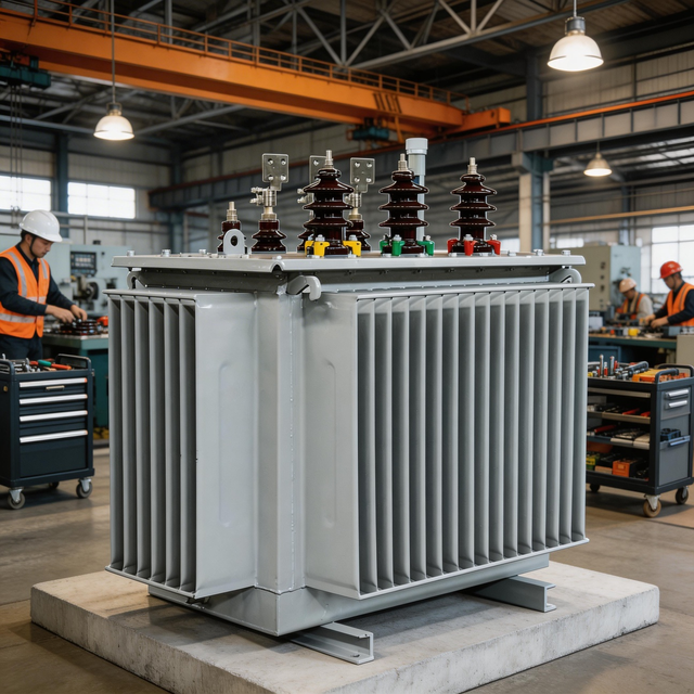 6.6kv 1250kva Custom Design High Voltage for Industrial Plant Oil Immersed Transformer Step Down Transformer