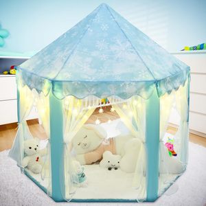 Tente de jeu pour enfants en forme de château de princesse, <span class=keywords><strong>jouet</strong></span> d'intérieur, vente en gros - Product Image 2