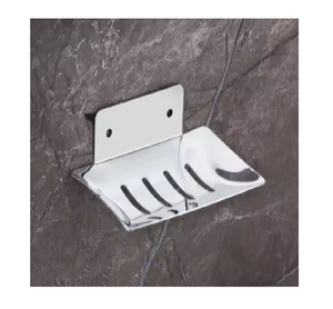 Jabonera de acero inoxidable montada en la pared de diseño moderno con drenaje rápido 1 año de garantía para baños de hotel - Product Image 1