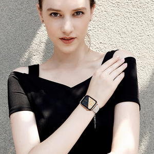 <span class=keywords><strong>Bracelet</strong></span> de montre iwatch mince en résine pour femmes, <span class=keywords><strong>40mm</strong></span> 41mm 42mm 45mm 46mm 49mm - Product Image 4