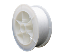 Cable de Fibra Óptica PMMA de Plástico de 0.75mm, 2700 Metros por Rollo, con Efecto de Brillo Final, para Decoración e Iluminación