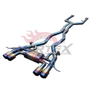 ท่อไอเสีย Vortex Blue Titanium Valvetronic Catback สำหรับ BMW G80 M3 G82 M4 เครื่องยนต์ S58 น้ำหนักเบา ประสิทธิภาพสูง พร้อมปลายท่อแบบ Quad - Product Image 3