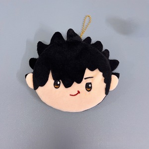 Mini Peluche Suave de 10CM de <span class=keywords><strong>Haikyuu</strong></span> Versión Q Monederos de Peluche Hinata Shoyo y Oikawa Tooru, Juguetes de Peluche de Anime, Llaveros Colgantes - Product Image 6