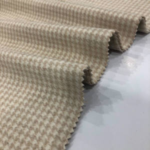 30% шерстяная 60% Полиэстеровая 680 г/м 450 г/м, односторонняя гусиная лапка в наличии, Заводская поставка, Женская ткань для платья - Product Image 6