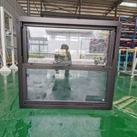 Ventana Corredera Vertical de Aluminio MD83 Norteamericana Insonorizada para Renovaciones de Salas de Estar, Mejora, Reequipamiento, Reemplazo