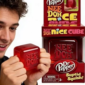 ของเล่นบีบ Needol Squishy ของเล่นนีโด้แบบใหม่ สีแดง โคลา มอลโทส ของเล่นคลายเครียด บล็อกน้ำแข็ง สำหรับทุกเพศ ทุกวัย 14 ปีขึ้นไป - Product Image 2