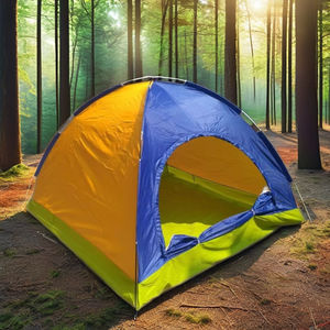 Rüzgar vadisi 2-3 adam Dome tek katmanlı Fiber cam kolay kurulum kamp çadırı - Product Image 6