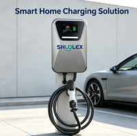 Estación de Carga Inteligente para Vehículos Eléctricos, Cargador de Pared para Vehículos Eléctricos de 7KW 21KW con Control por Aplicación WiFi y Bluetooth