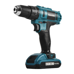 ชุดสว่านกระแทกไร้สาย 21v จากโรงงานโดยตรง ชุดไขควงอเนกประสงค์กำลังสูงสำหรับใช้ในบ้าน พร้อมแบตเตอรี่แบบชาร์จได้ - Product Image 4