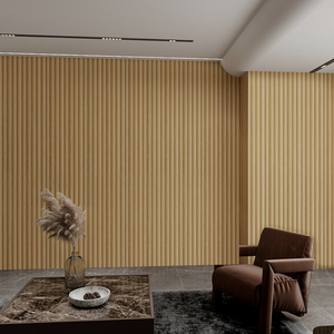 Pannelli <span class=keywords><strong>in</strong></span> <span class=keywords><strong>Legno</strong></span> <span class=keywords><strong>Massello</strong></span> Semicircolari 2400*147 per Rivestimento e Decorazione, Pannello Curvo Tambour per Parete/Palo - Product Image 6