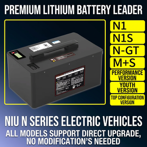 Batterie au lithium 60V pour trottinettes Niu N1S N1 NGT NQi M+ – Pack d'accessoires et pièces de modification pour mise à niveau de batterie – Usine de batteries lithium-ion - Product Image 2