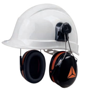 PU köpük yastıkları ile güvenlik işitme koruyucu kask adaptörü kulaklık - Product Image 1