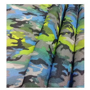 Polyester Colour ful Mesh Camouflage Drucks toff