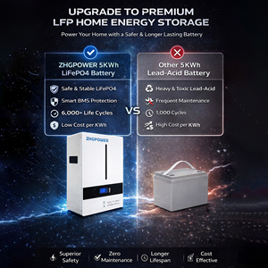 <span class=keywords><strong>Batterie</strong></span> murale LiFePO4 haute efficacité, système <span class=keywords><strong>de</strong></span> stockage d'énergie domestique, contrôle intelligent par application - Product Image 3