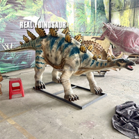 Museo de dinosaurios Exposición Tamaño real Stegosaurus Dinosaur Escultura