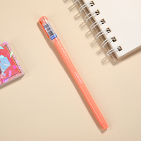 Stylo Gel Macaron en Gros, Design Frais et Mignon, Séchage Rapide, Sans Fuite d'Encre, Corps Antidérapant, Stylo Neutre pour Étudiants et Bureau