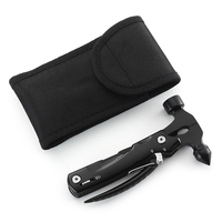 Couteau à marteau 12-en-1 Multitool pour hommes Accessoires de camping de survie en plein air de qualité bricolage avec pince Gadgets sympas pour des cadeaux uniques