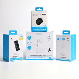 Cho ul chứng nhận tùy chỉnh đóng cửa từ Sạc Hộp Drop-proof thiết kế với cửa sổ hiển thị hộp giấy sạc thiết bị bao bì - Product Image 5