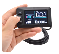 Protocolo UART 2 #   Pantalla LCD G51 para Bicicleta Eléctrica, Medidor Digital USB para Ebike, 24V-72V Universal, Instrumento Colorido VA