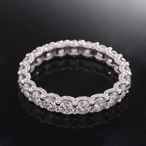 Comprar anillo de <span class=keywords><strong>diamantes</strong></span> de oro de 14k brillante redondo anillo de compromiso anillo de boda - Product Image 6