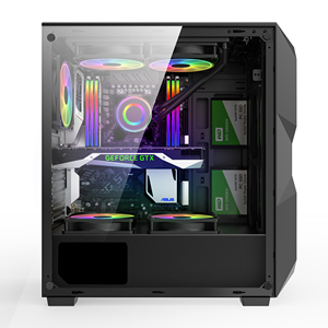 Boîtier d'ordinateur <span class=keywords><strong>ALSEYE</strong></span> ITX/ATX 360 Cooler Big Jony-B Noir - Product Image 1