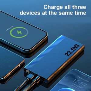 พาวเวอร์แบงค์แบบพกพา PD22.5W ชาร์จเร็ว ความจุ 10000mah 20000mah 30000mah  ปรับแต่งโลโก้ได้ ใช้สำหรับโทรศัพท์มือถือ - Product Image 2