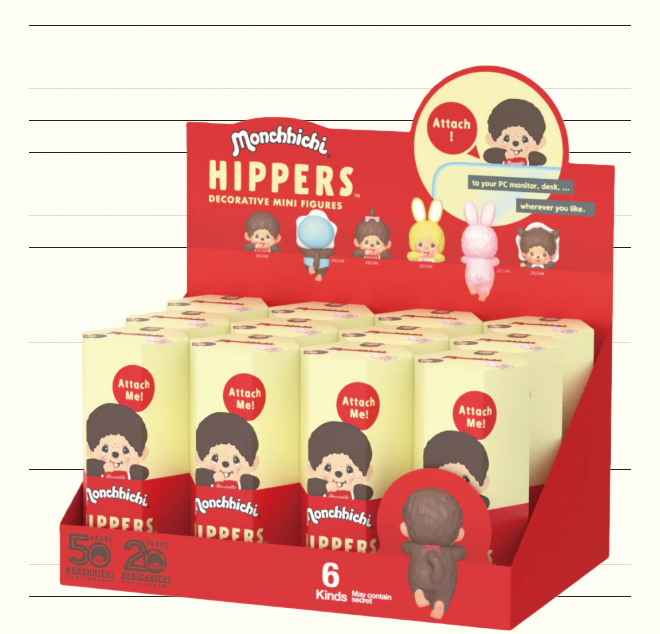 Sonny Angels Monchhichii Hippers 12 Boxes/set