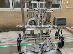 Remplisseuse de liquide automatique, 4 buses, Machine de remplissage pour bouteilles de jus, boissons - Product Image 5