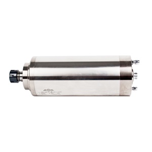 3KW ER20 Wasser gekühlter Spindel <span class=keywords><strong>motor</strong></span> <span class=keywords><strong>CNC</strong></span>-Holz bearbeitungs spindel mit VFD-Wechselrichter-Kit - Product Image 5