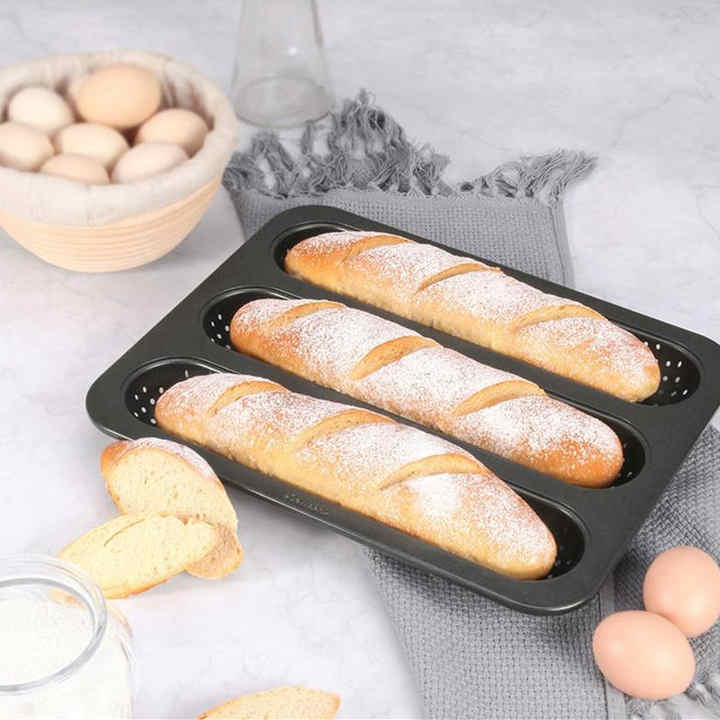 Baguette Pan Italian Bread Loaf Pan Mini Baguette Pan Anaeat