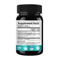 Cápsulas de Glicinato de Magnesio 400mg con Quercetina, Logotipo Personalizado, para un Sueño Reparador, Relajación, Salud Muscular y Ósea, y Apoyo Inmunológico