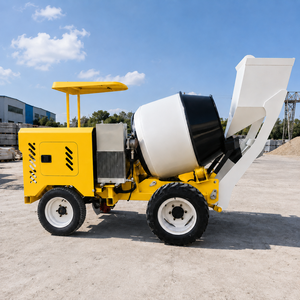 Mini <span class=keywords><strong>Betoniera</strong></span> Autocaricante 4WD Diesel, Miscelatore di Cemento Mobile, Piccola <span class=keywords><strong>Betoniera</strong></span> Autocaricante per Costruzioni Certificata CE - Product Image 3