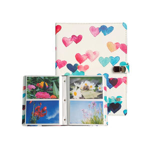 <span class=keywords><strong>Album</strong></span> <span class=keywords><strong>Photo</strong></span> en cuir PU blanc 6 photos 4x6 livre d'images Page intérieure bébé mariage famille enfants anniversaire Logo d'impression personnalisé - Product Image 1