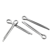 SS304/316 Stainless Steel Split Pin Fasteners Din94 Cotter Pin Clips for Connection Galvanizing Product Category Pins